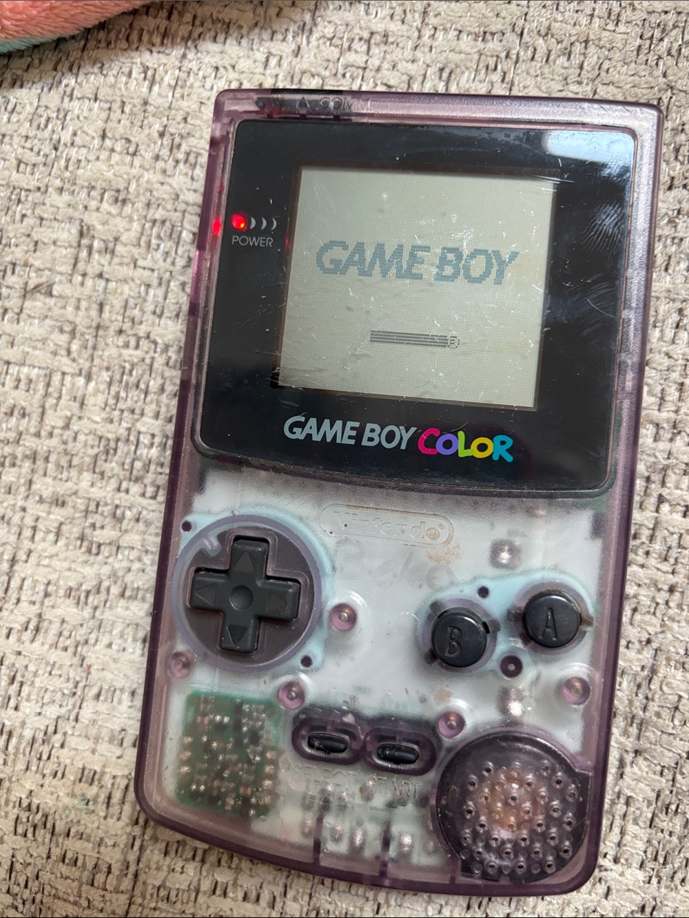 Nintendo Game Boy Color - Translucent Purple